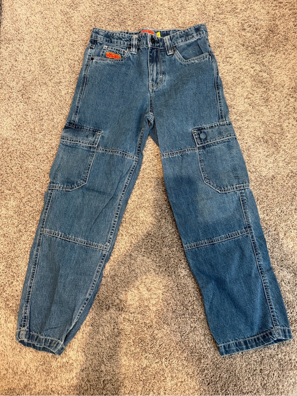 Empyre Kids Blue Cargo Jeans